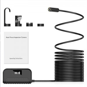 Auto Focal Wireless Endoscope 5.0 Megapixels HD WiFi Borescope Waterproof Inspection Snake Camerafor Android, iOS and Windows, iPhone, Samsung, Tablet, Mac 3.28ft